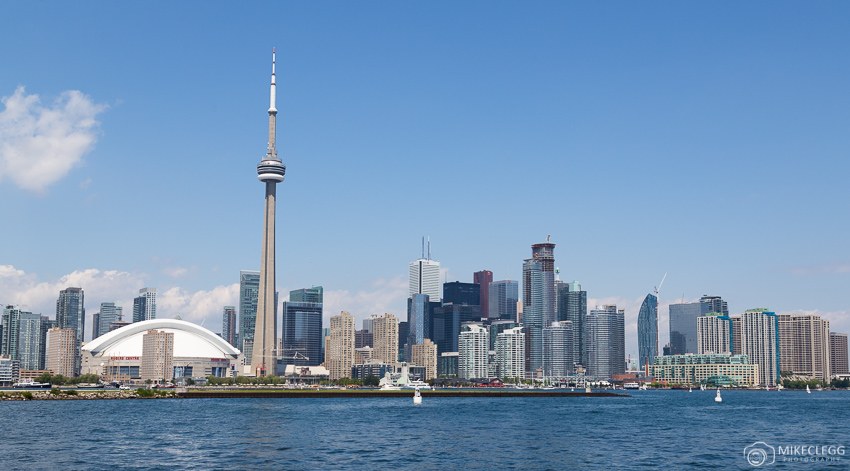Toronto Skyline from Hanlans Island