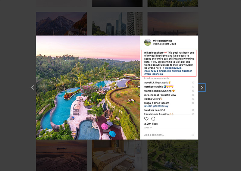 Working with brands - Instagram