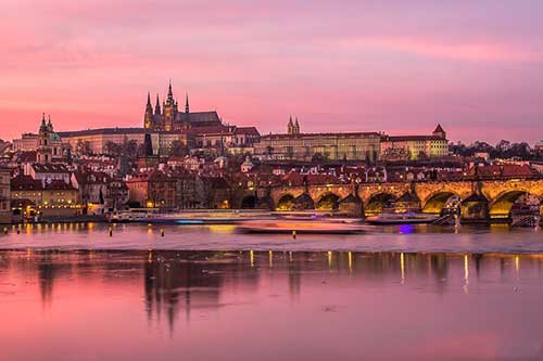 Prague skyline