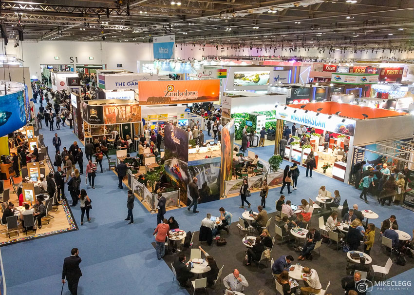 My First Time at World Travel Market (WTM) as a Travel Blogger World Travel Market London high view