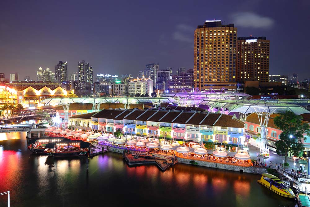 Clarke Quay in Singapore