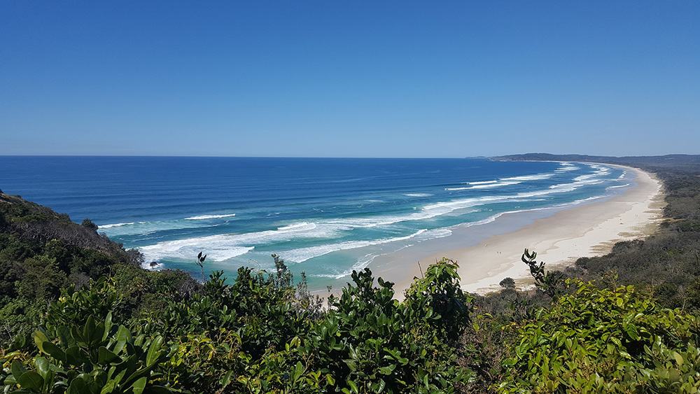 Summer Getaways in New South Wales, Australia Byron Bay, NSW Australia via Pixabay-2827989_1920