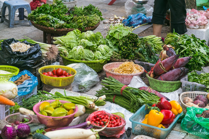 Street markets in Hanoi