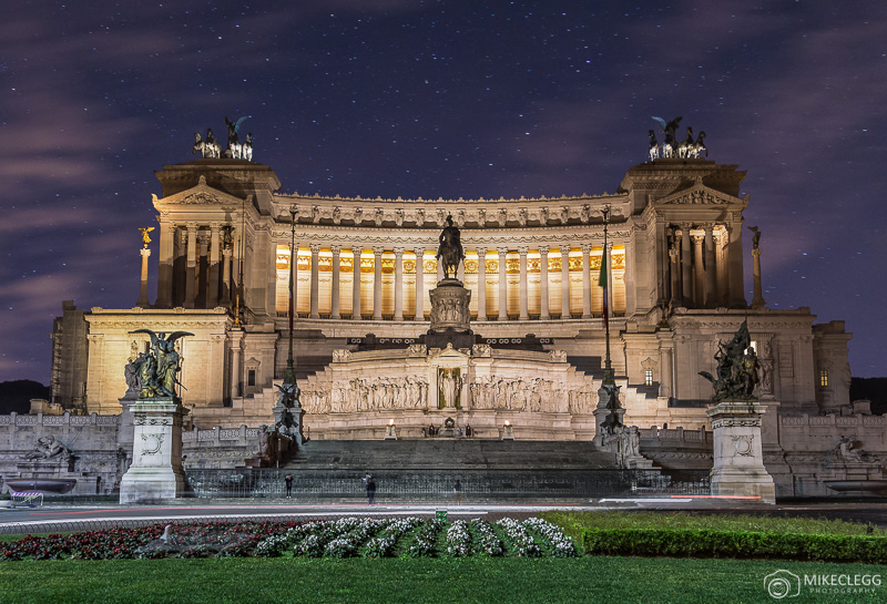 Rome, Italy: A Complete Travel Guide Altar of the Fatherland at night