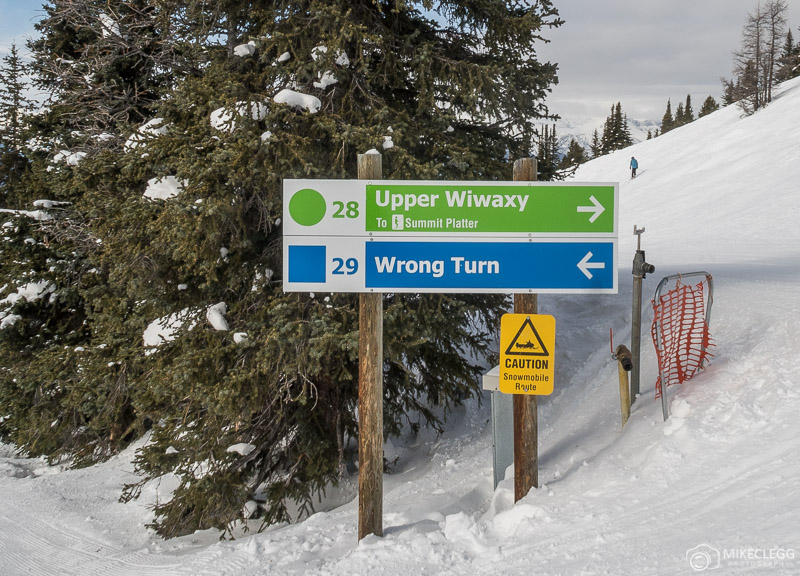 Fun run names at Lake Louise