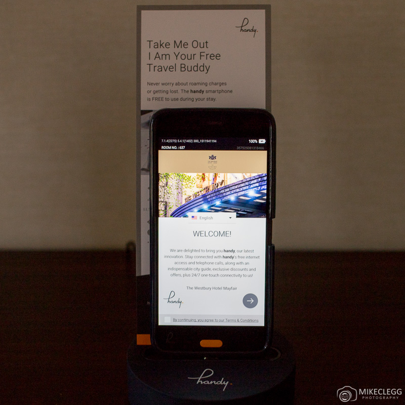 Handy Device at The Westbury