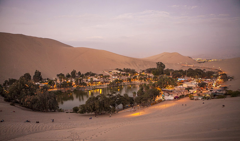 Huacachina Village, Peru