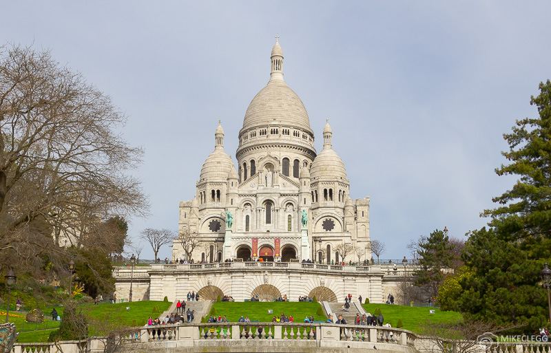 Sacré-Cœur during the day in Paris