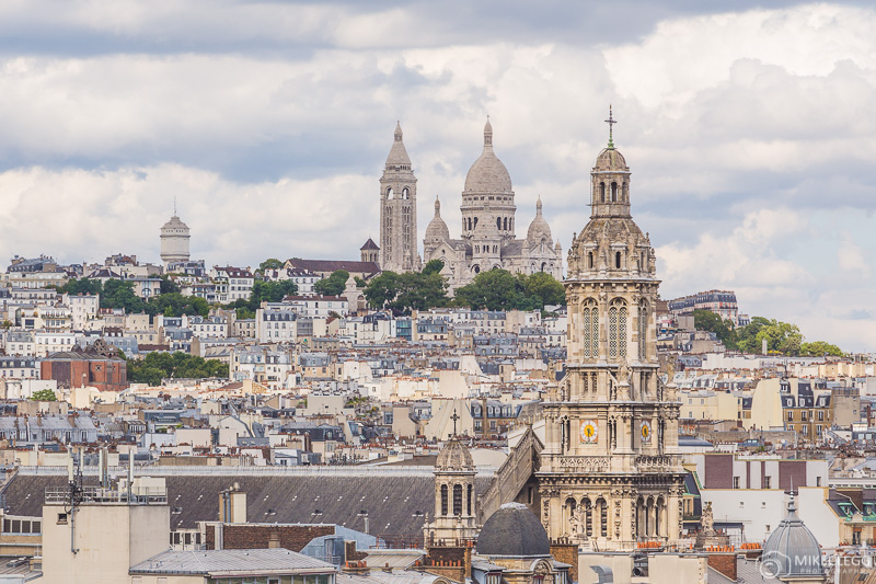 View from Printemps Haussmann Rooftop