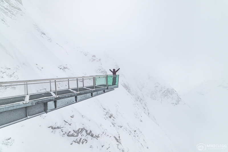 Viewing platform at the Gipfelwelt 3000 National Park Gallery