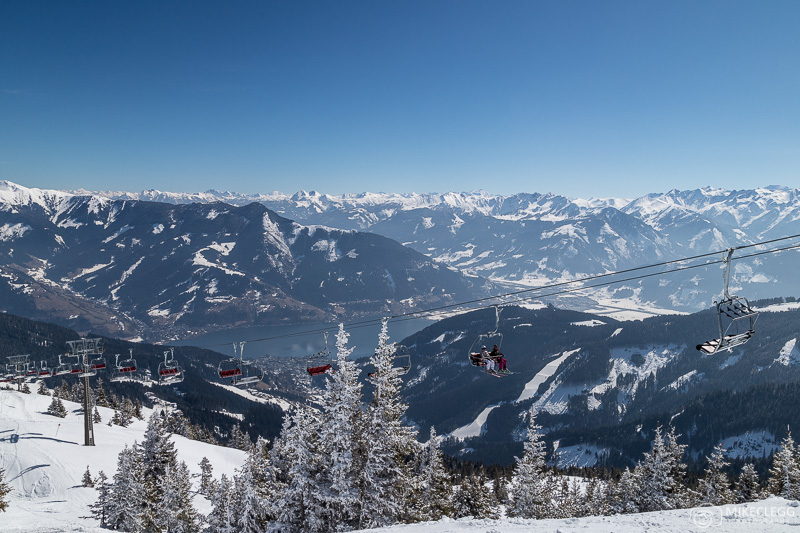 Why a Ski Resort Can Be the Perfect Winter Getaway Even if You Don’t Ski Views of Zell am See from Schmittenhöhe in the winter