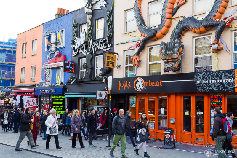 Camden Town and Streets in London