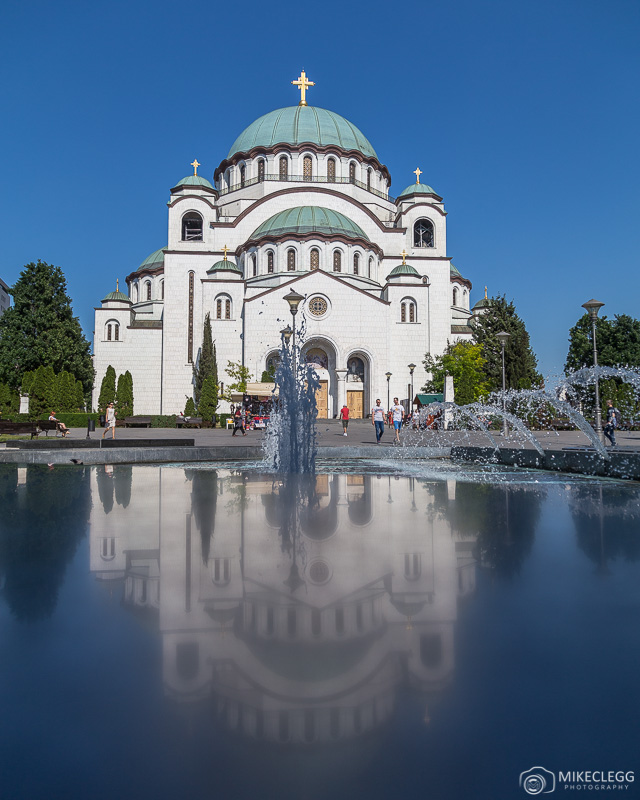 Church of Saint Sava in Belgrade during the day