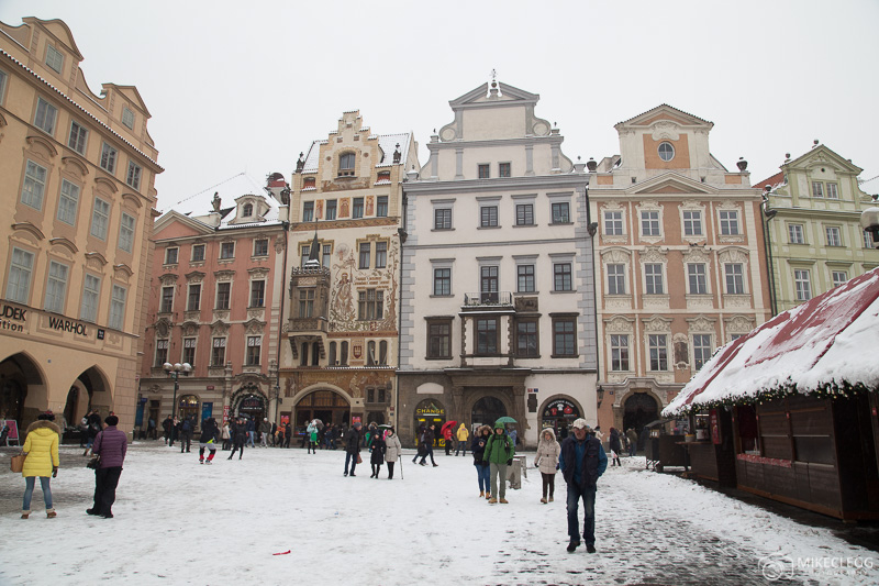 Streets in Prague Old Town