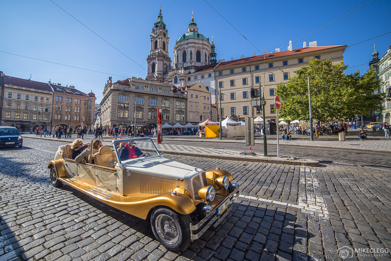 Traditional Prague Vintage Car