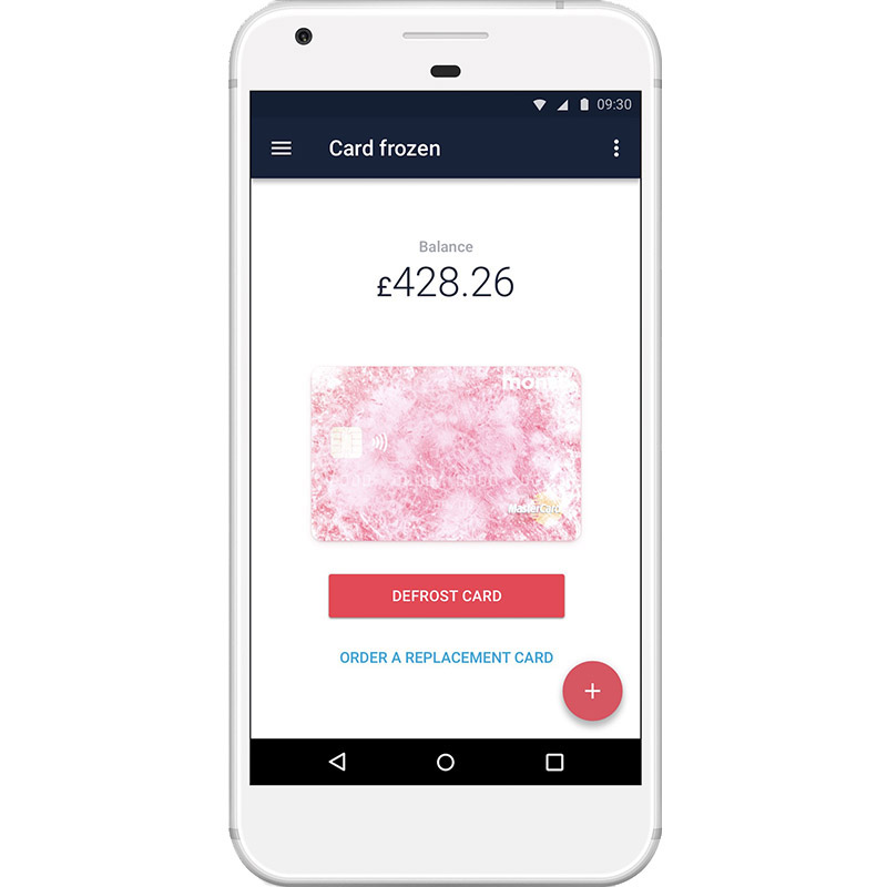 Ordering a replacement card - Monzo