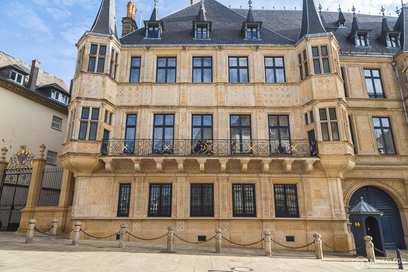 Exterior of Grand Ducal Palace