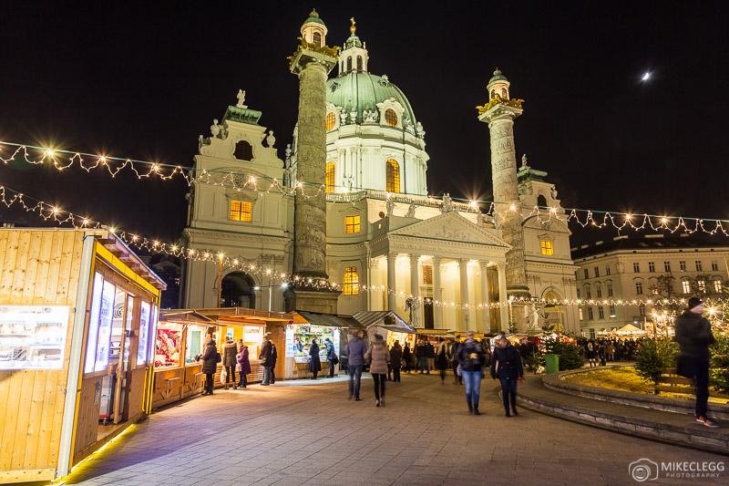 Art Advent Christmas Market at Karlsplatz, Vienna