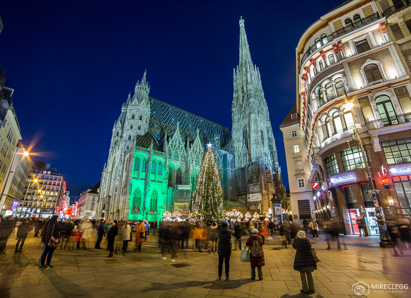 Stephansplatz at Christmas