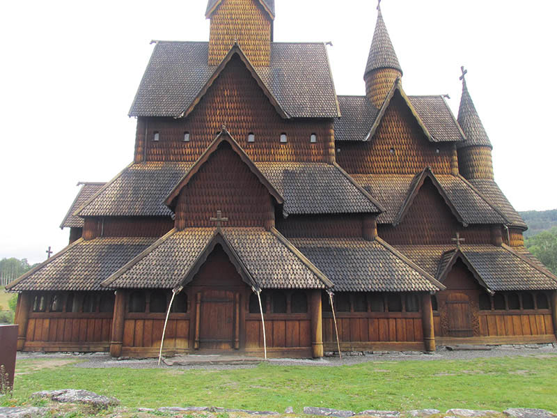 Heddal Stavkirke Church in Norway - By @downunderwanderings