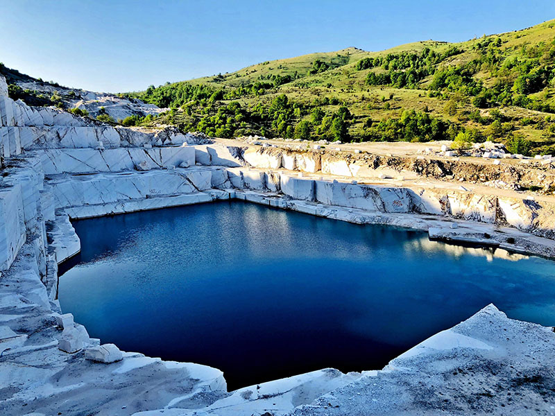 Marble Lake near Prilep, Macedonia