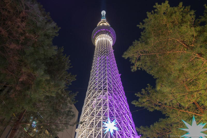 Tokyo Skytree at night