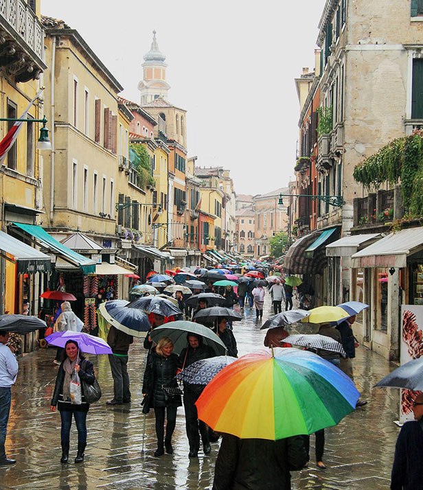 Venice-and-rain