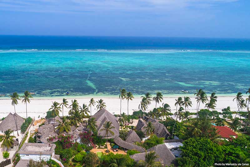 Beaches and Resorts in Zanzibar, Tanzania