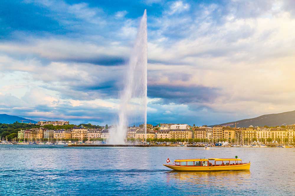 Geneva fountain