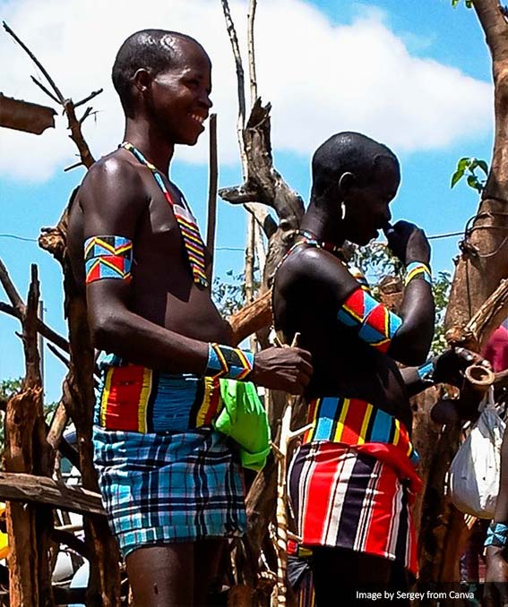 Portrait of Hamer Tribe Men