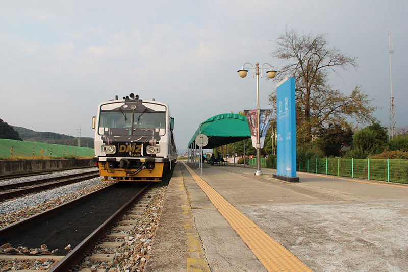 Train for The Demilitarised Zone (DMZ) - Korea