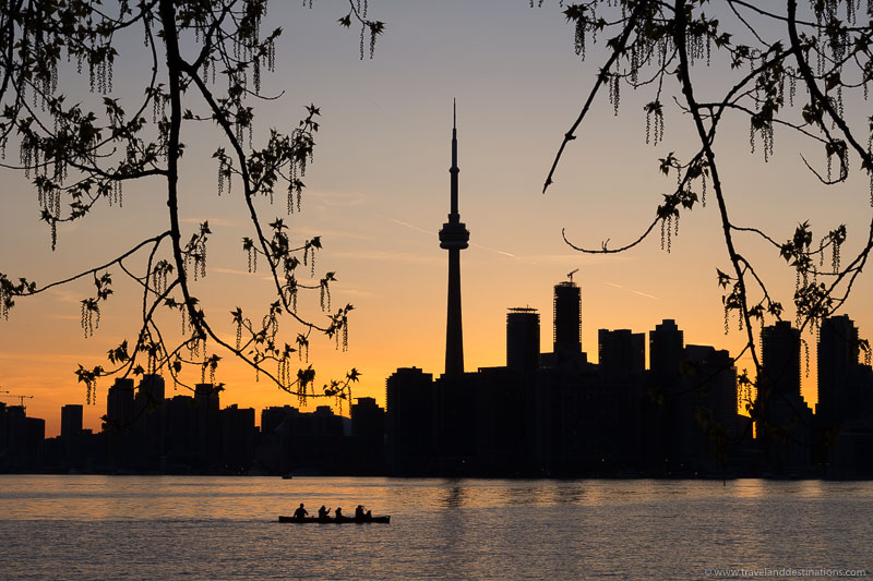Silhouette and cities