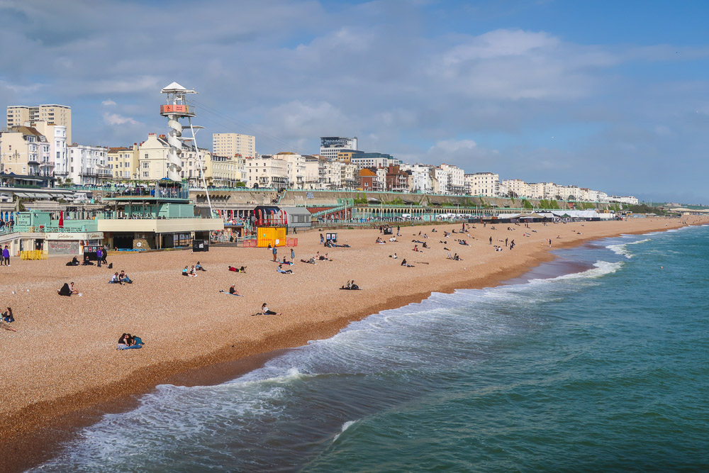 Brighton beach