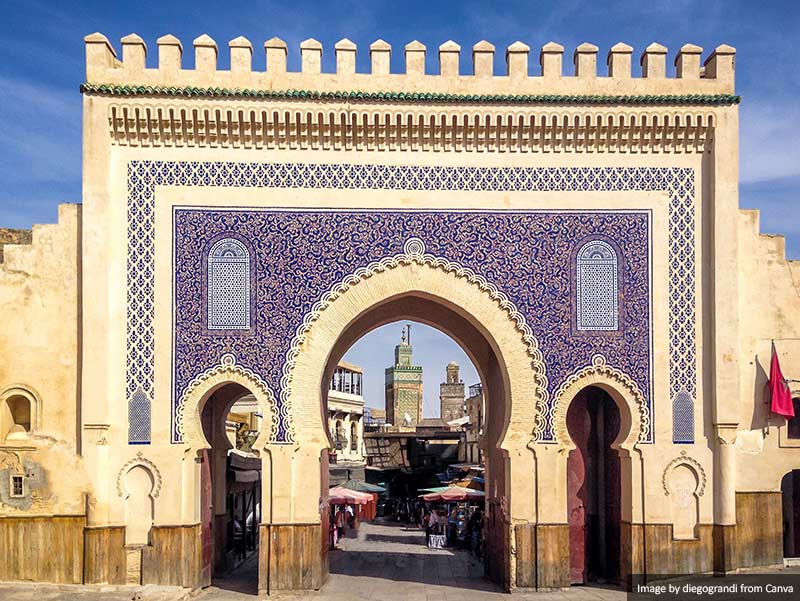 Bab Bou Jeloud gate (Blue Gate)