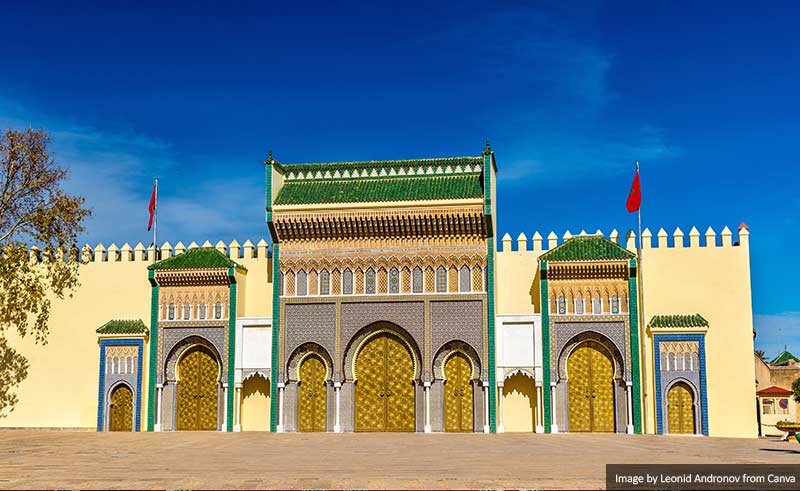 Dar El-Makhzen, the Royal Palace in Fes