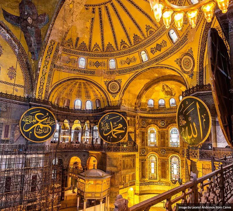 Hagia Sophia Museum interior