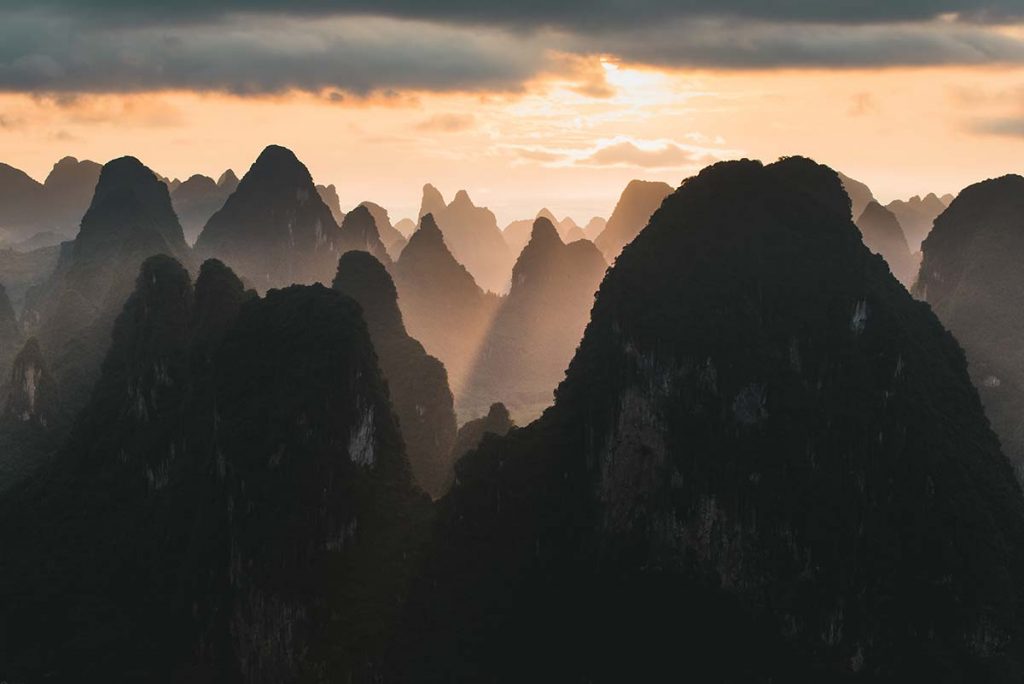 Interview with Pilot and Travel Photographer Tom de Waart Karst Mountains - by Tom Franklin de Waart