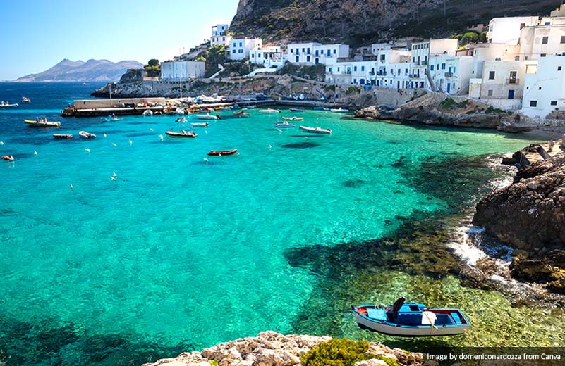 Levanzo Island Trapani Sicily