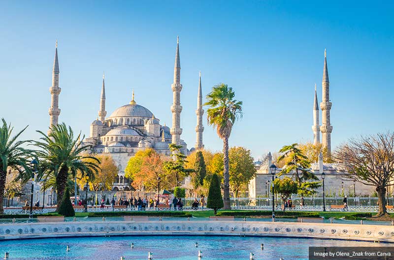 The Blue Mosque, (Sultanahmet Camii)