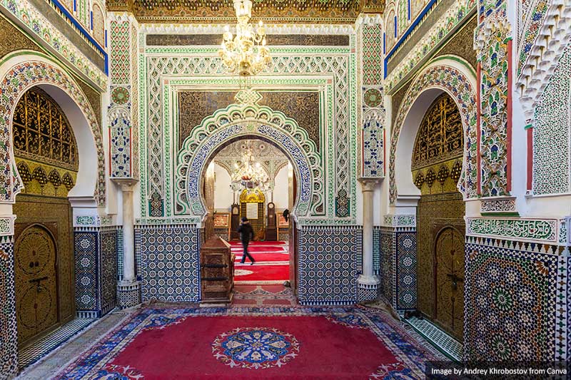 Zaouia Moulay Idriss architecture