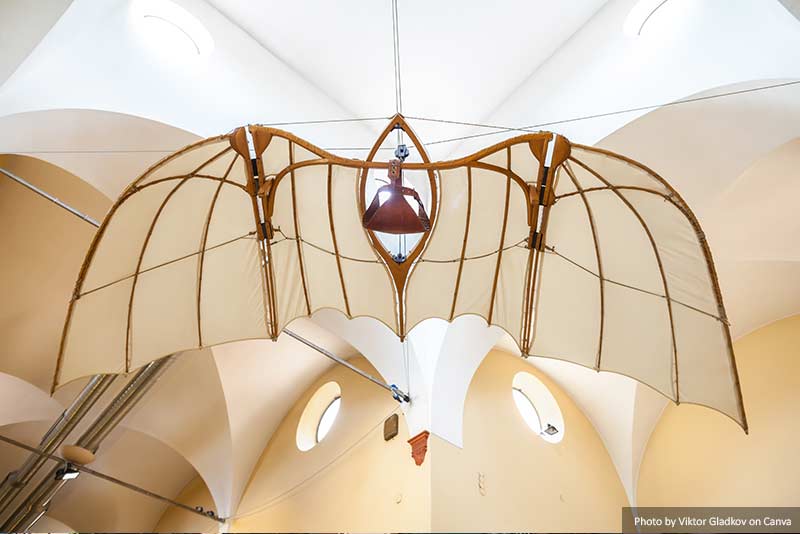 Flying Machine of Leonardo Da Vinci