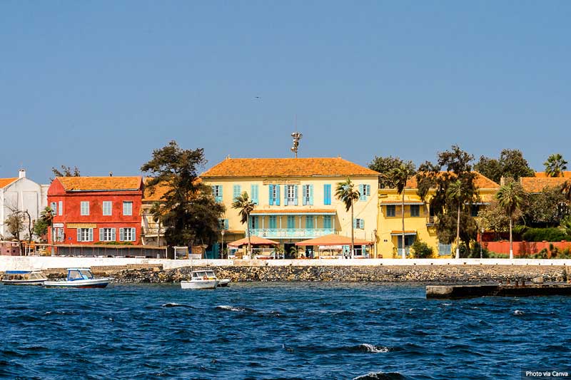 Goree Island in Dakar, Senegal