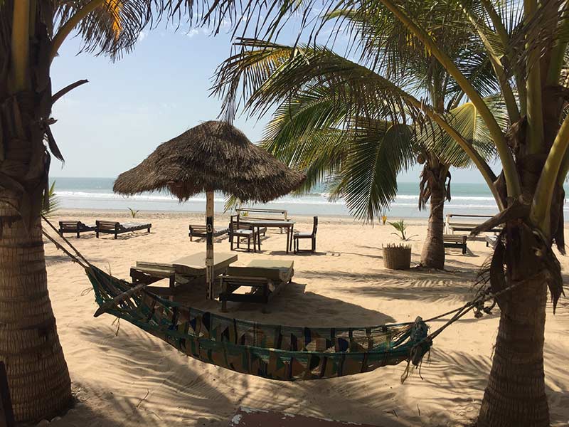 Paradise Beach, Sanyang, The Gambia, photo by Tjeerd Wiersma