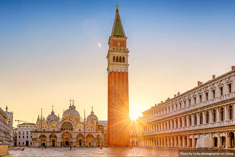 Beautiful Cities to Visit in Italy Piazza San Marco, Venice