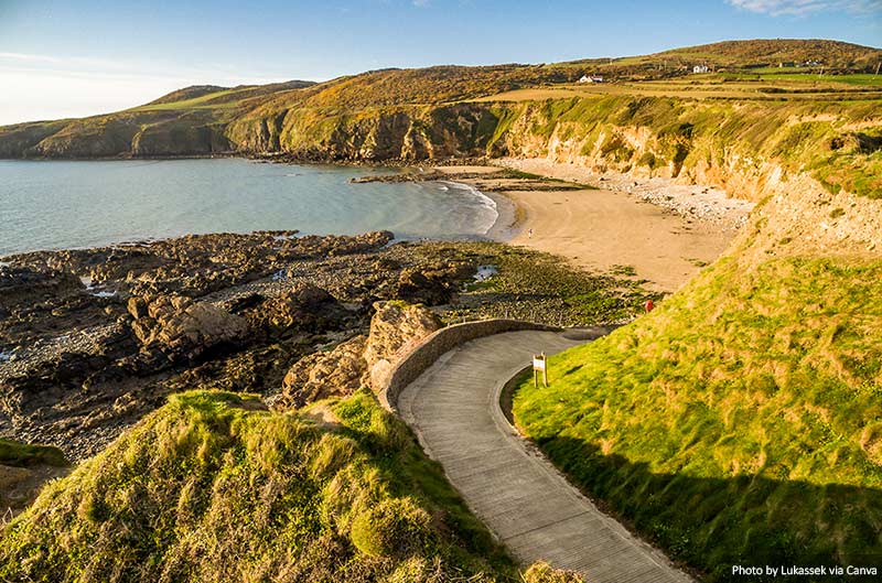 Church Bay in Anglesey North Wales