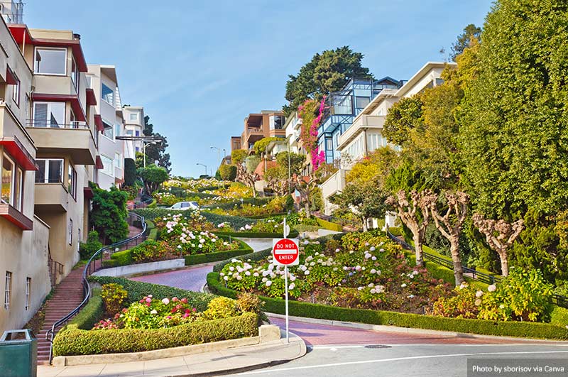 Lombard street, San Francisco