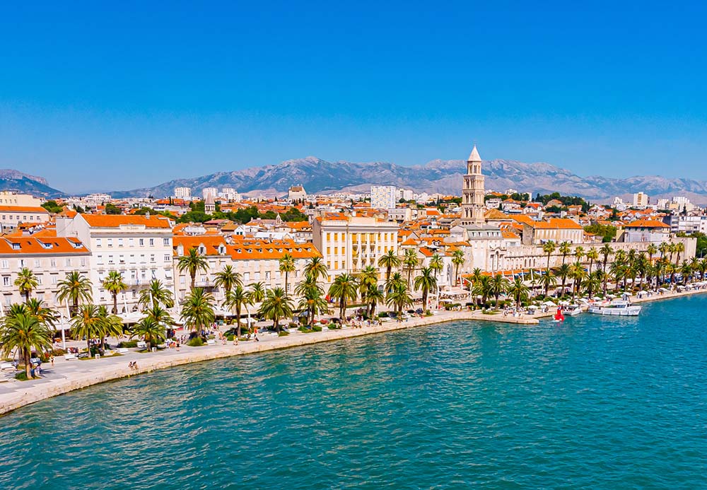 View of the Split skyline