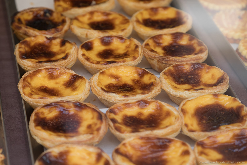 Pastel de nata (custard tarts) in Portugal
