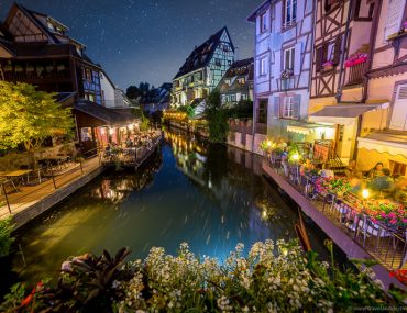 Colmar at night