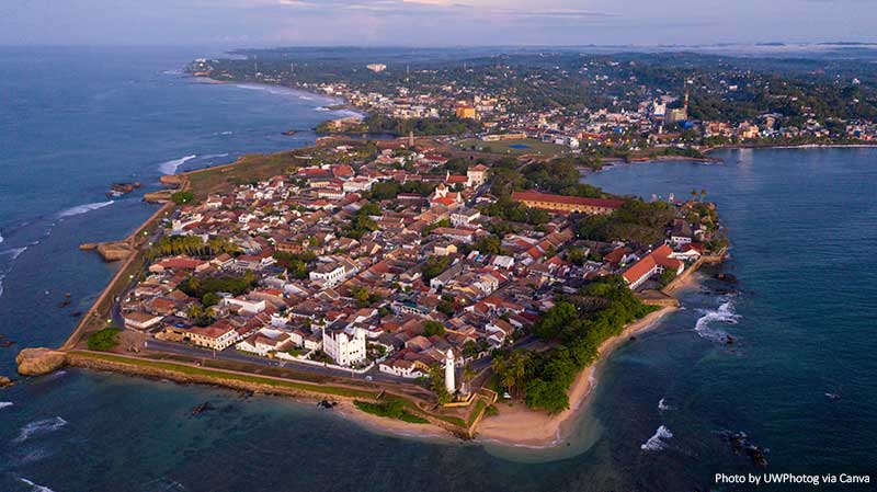 Galle Fort in Sri Lanka